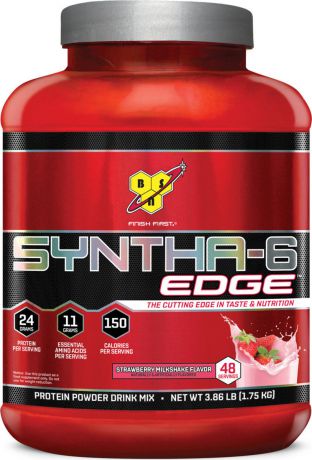 Протеин BSN Syntha-6 Edge Strawberry shake, 1,75 кг