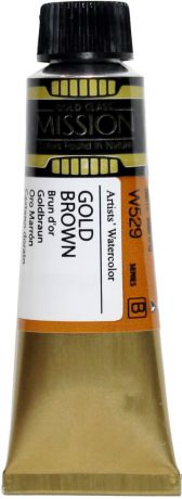 Mijello Акварель Mission Gold цвет W529 Золотисто-коричневый 15 мл MWC-W529