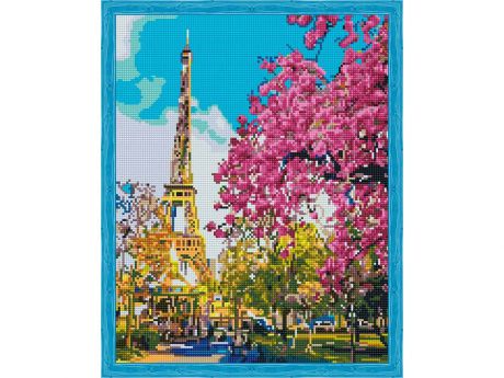 Алмазная мозаика ТМ Цветной "Парижская весна", 40x50 см
