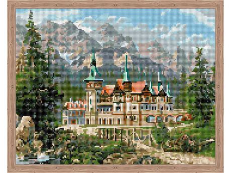 Алмазная мозаика ТМ Цветной "Замок Спящей красавицы", 40x50 см