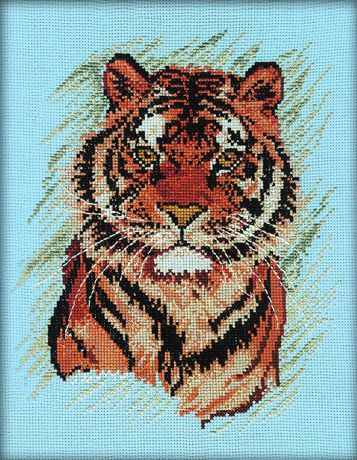 Набор для вышивания РТО "Тигр" (20х25 см.)