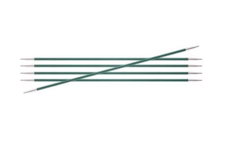 Спицы для вязания Knit Pro Zing чулочные 20 см - 3 мм (Комплект 5 шт.)