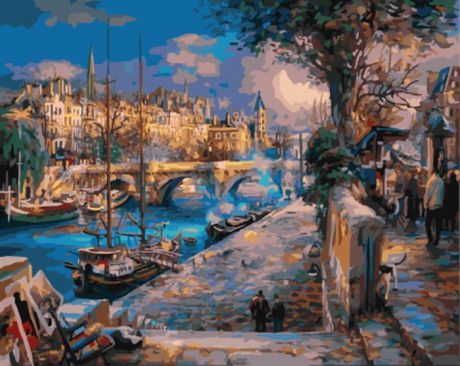 Набор для рисования по номерам Цветной "Вечерняя Венеция ", 40 x 50 см