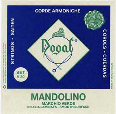 Комплект струн для мандолины Dogal Marchio Verde V30