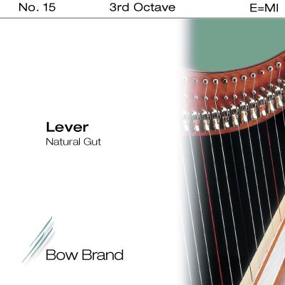 Струна E3 для арфы Bow Brand Lever Natural Gut