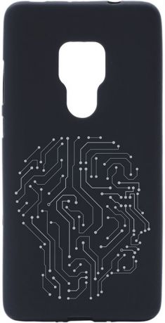 Чехол для сотового телефона GOSSO CASES для Huawei Mate 20 с принтом, черный