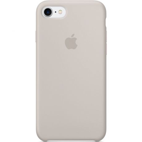 Чехол для iPhone 7 plus/8 plus Silicone Case, светло серый
