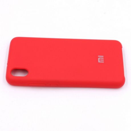 Чехол для телефона Xiaomi Redmi 7А Silicone Cover, красный