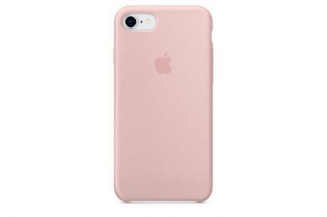 Силиконовый чехол Silicone Case для iPhone 7/8 розовый