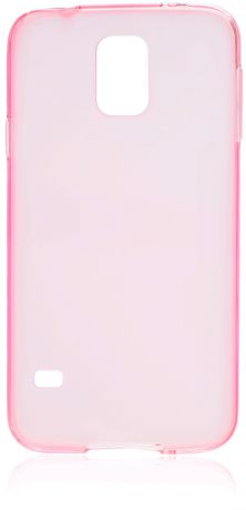 Чехол накладка iNeez силикон матовый 530040 для Samsung Galaxy S5,530040,розовый