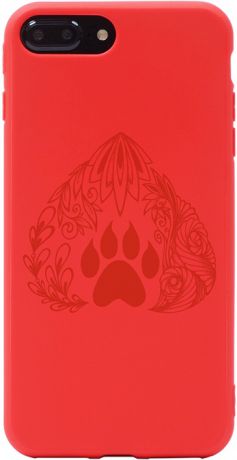 Чехол-накладка Candy 3D Grand Claw для Apple iPhone 8 Plus / 7 Plus красный GOSSO CASES