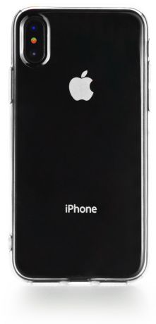 Чехол Gurdini накладка силикон плотный для Apple iPhone XS Max 6.5",906711,прозрачный