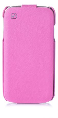 Чехол книжка HOCO кожа rose для Samsung Galaxy S4,450035, розовый