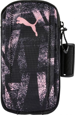 Чехол для сотового телефона на руку Puma PR Womens Arm Pocket, 05379701, черный, розовый