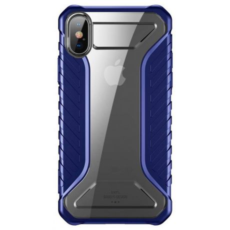 Чехол Baseus Michelin Race Case для iPhone X/XS - Темно-синий