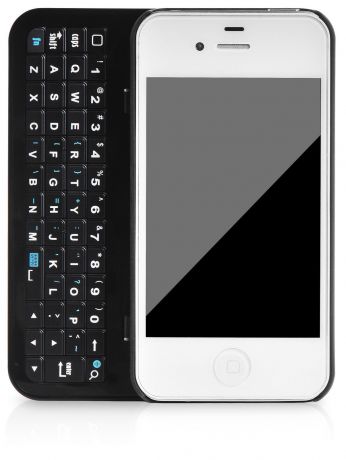 Чехол Gurdini с клавиатурой поворотной для Apple iPhone 4/4S,290038,черный