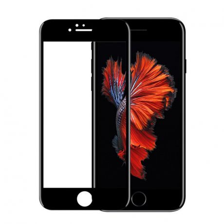 Защитное стекло 5D Unipha Full Glue закалённое для Apple iPhone 6 Plus/6S Plus, чёрное