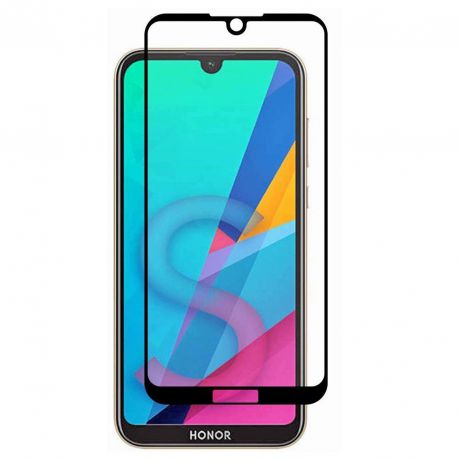 Защитное стекло 5D Unipha Full Glue закалённое для Huawei Honor 8S/ Y5 (2019), чёрное