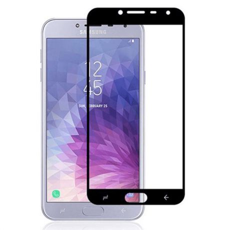 Защитное стекло 5D Unipha Full Glue закалённое для Samsung Galaxy J4 (2018), чёрное