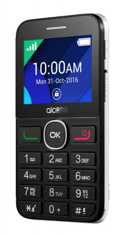 Мобильный телефон Alcatel 2008G Black/Pure White