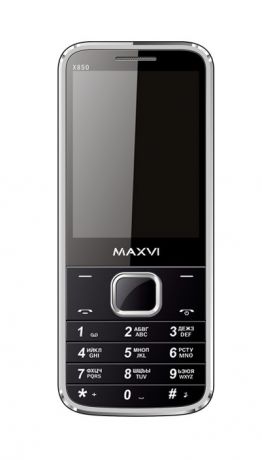 Мобильный телефон MAXVI X850 Black