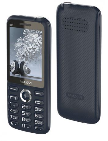 Мобильный телефон MAXVI K15 Blue