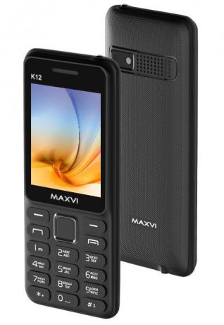 Мобильный телефон MAXVI K12 Black-black