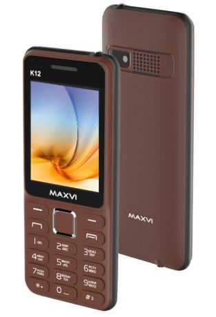 Мобильный телефон MAXVI K12 Coffee