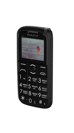 Мобильный телефон MAXVI B7 Black