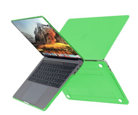 Чехол HardShell Case для Macbook Pro 15 New, зеленый