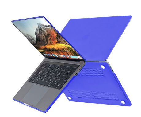 Чехол HardShell Case для Macbook Air 13, синий