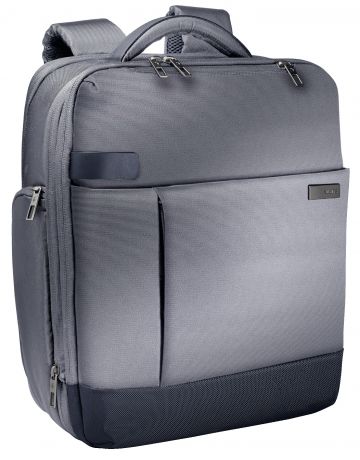 Рюкзак для ноутбука Apple MacBook и Ultrabook 15,6", серебристо-серый,Leitz