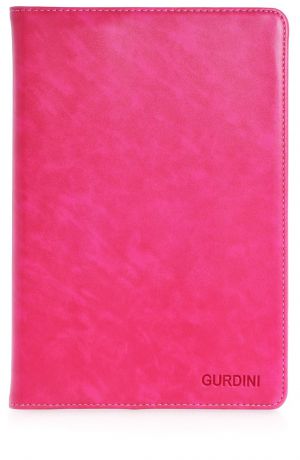 Чехол книжка Gurdini эко кожа на руку 410108 для Apple iPad mini 1/2/3,410108, малиновый