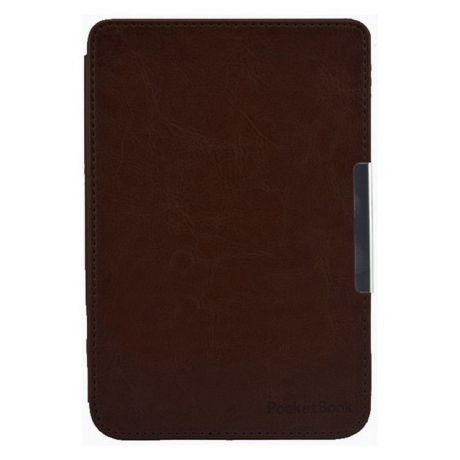 Чехол skinBOX hard case with clips для электронной книги PocketBook 614/615/624/625/626 Темно-коричневый