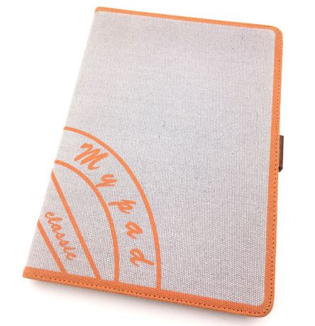 Apple iPad Air Чехол-книжка из ткани с подставкой и держателем Мобильная Мода, коричневый