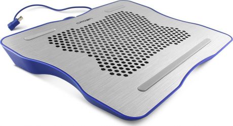 Crown Micro CMLC-1001, Silver Blue охлаждающая подставка для ноутбука 15,6"