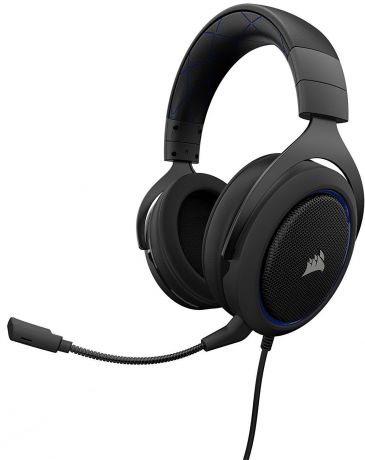 Гарнитура Corsair Gaming HS50 Stereo Gaming Headset, Blue