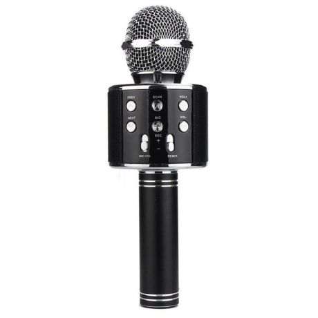 Микрофон караоке ws-858, черный