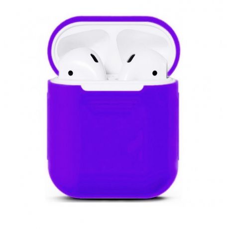 Силиконовый чехол для AirPods (Фиолетовый)