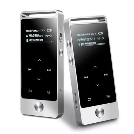 HiFi плеер Benjie S5 серебристый bluetooth