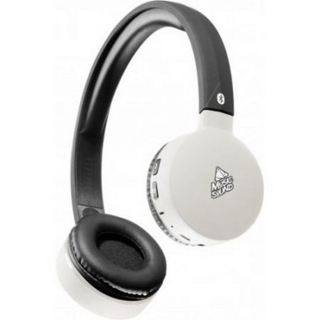 Накладные наушники Bluetooth Music Sound/Cellularline. Black/White (BTMUSICSOUND20181)