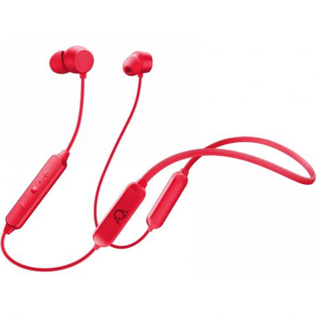 Наушники вкладыши Bluetooth AQL/Cellularline NECKBAND FLEX. Red (BTCOLLARFLEXIBLER)