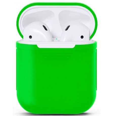 Силиконовый чехол JSK для Apple AirPods, зелёный