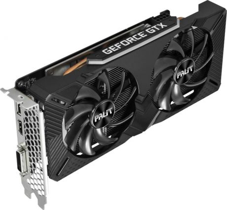 Видеокарта Palit GeForce GTX 1660 Dual OC 6GB, NE51660S18J9-1161A