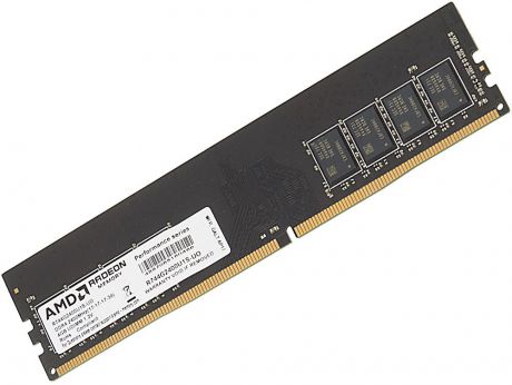 Модуль оперативной памяти AMD DDR4 4Gb 2400MHz, R744G2400U1S-UO