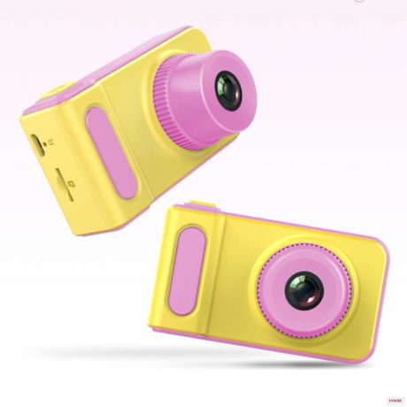 Фотоаппарат ZUP Kids Photo Video Camera, Розовый, 1858