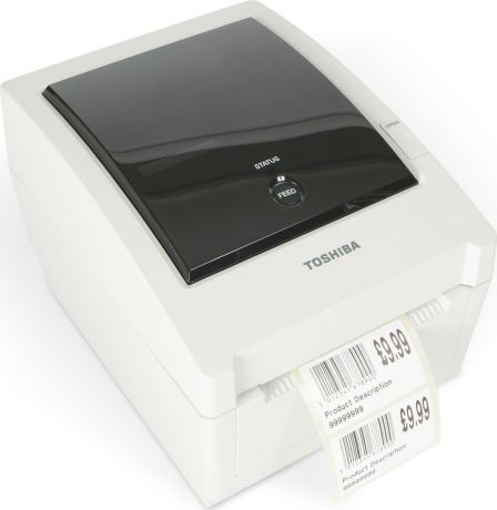 Принтер этикеток Toshiba B-EV4D-GS14-QM-R, белый