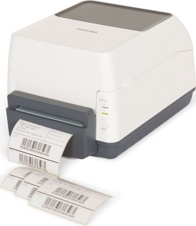 Принтер этикеток Toshiba B-FV4T-GS14-QM-R, белый
