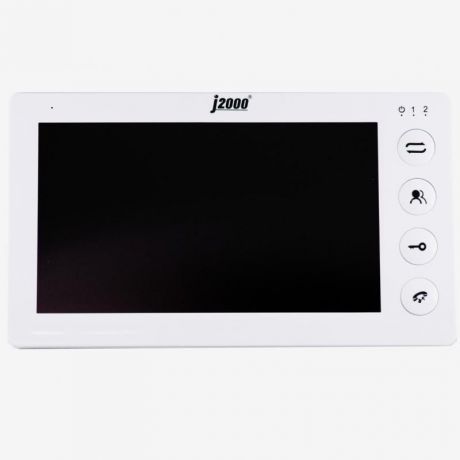 Цветной монитор видеодомофона без трубки (hands-free) J2000-DF-КАРИНА SD PAL (белый)