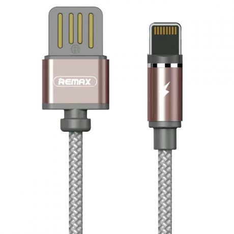 Магнитный кабель USB - Lightning Remax Gravity series RC-095i - Bronze